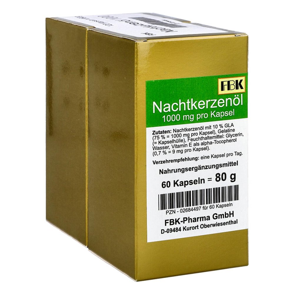 NachtkerzenÃ¶l 1000 Kapseln