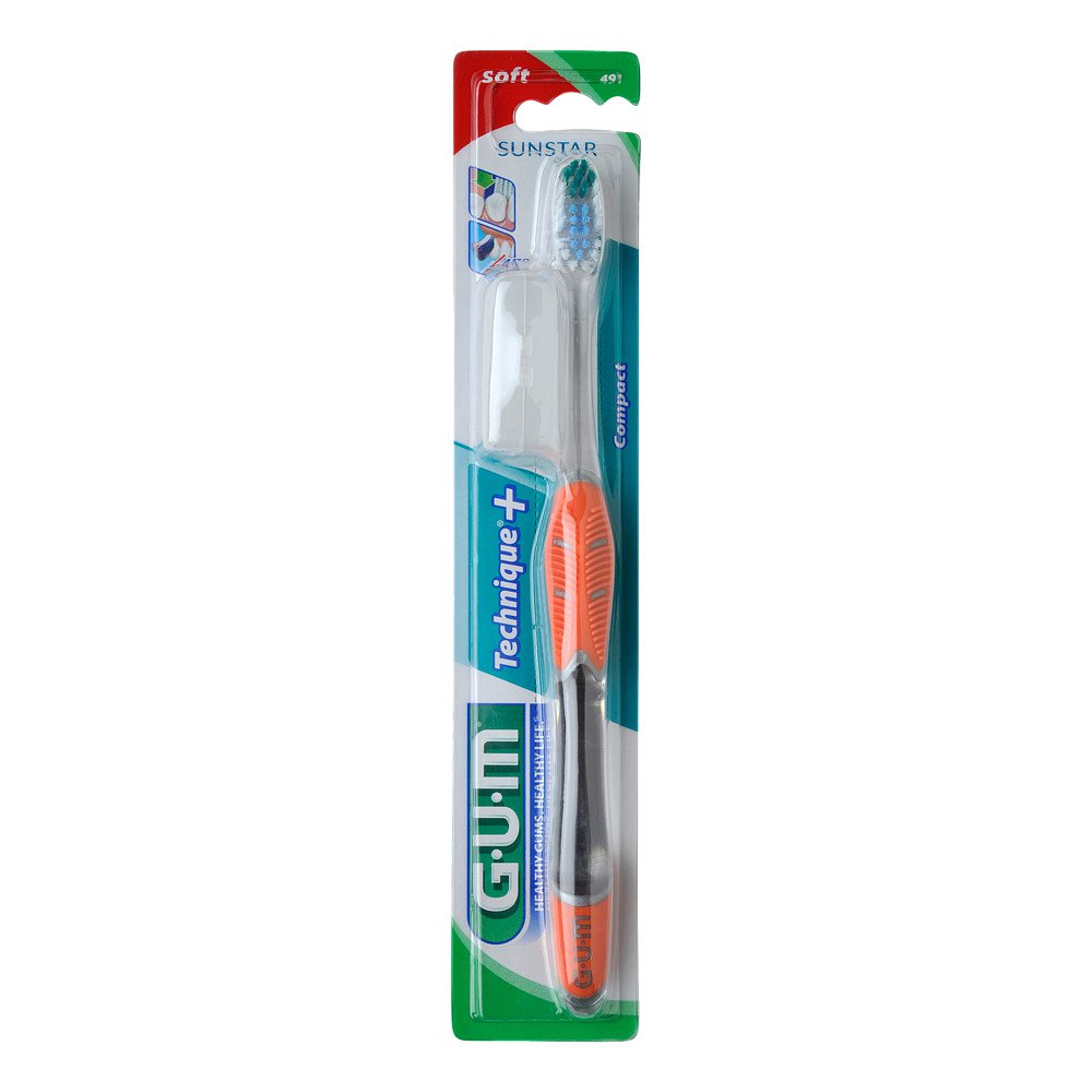 GUM Technique + ZahnbÃ¼rste kompakt weich Blister
