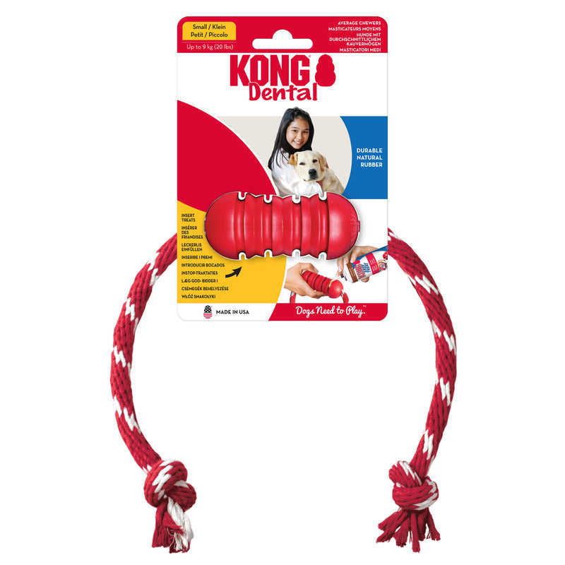 KONG Dental mit Seil