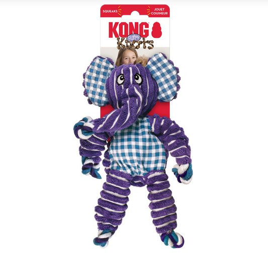 KONG Floppy Knots Elephant