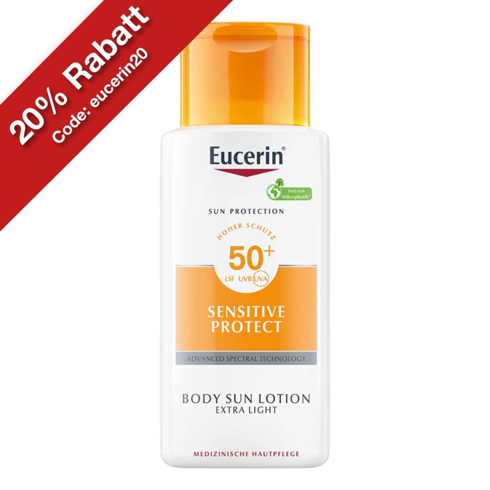 Eucerin Sun Sensitive Protect Body Lotion Extra Light LSF 50+