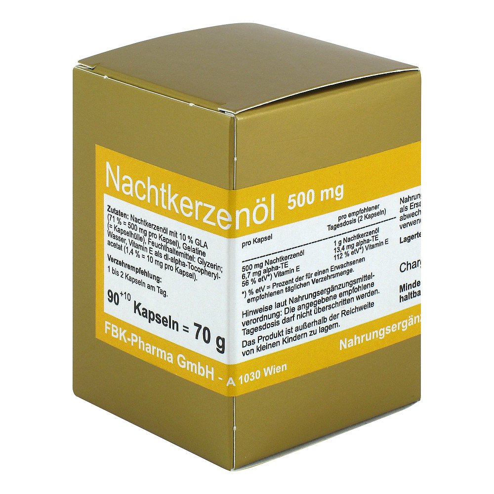 NachtkerzenÃ¶l 500 mg Kapseln