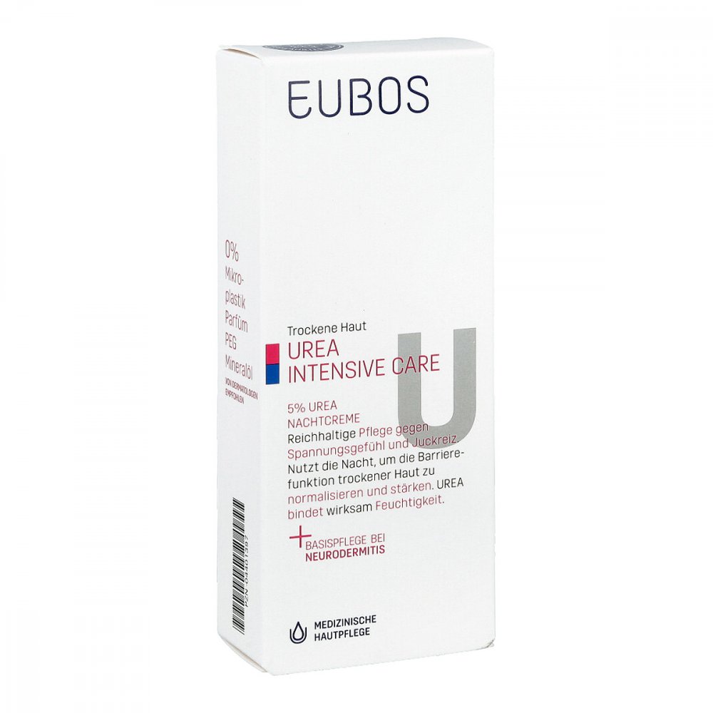 Eubos Trockene Haut Urea 5% Nachtcreme