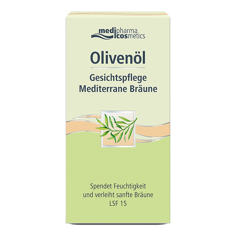 OlivenÃ¶l Gesichtspflege Creme mediterrane BrÃ¤une