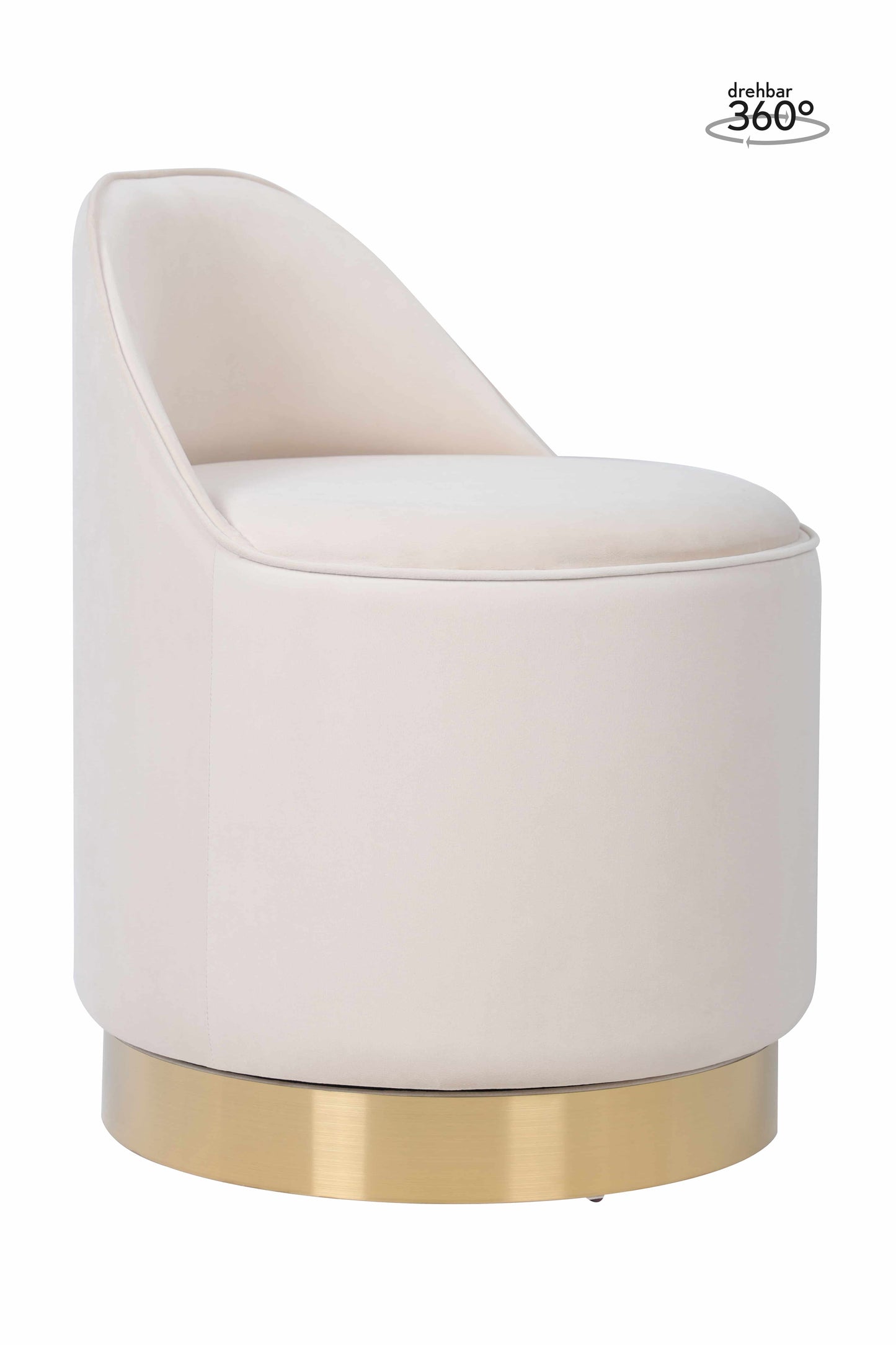 Drehhocker Viktor 125 Grau