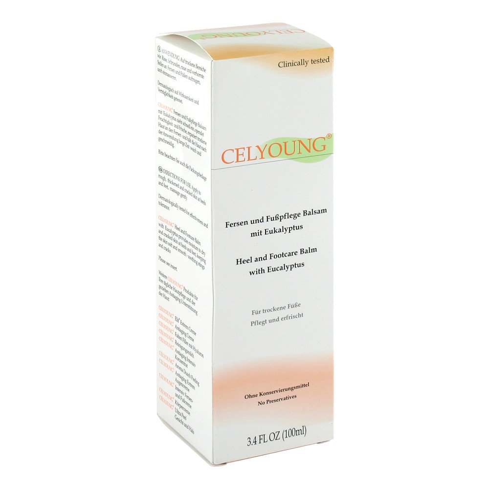 Celyoung Fersen und Fusspflege Balsam mit Eukalyp.