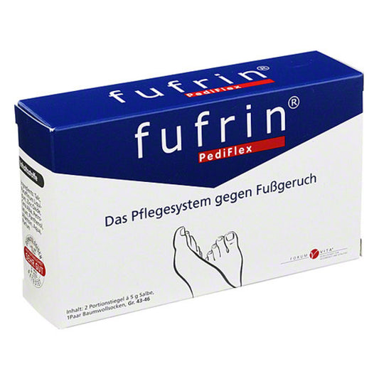 Fufrin Pediflex Pflegesyst.socke+Salbe GrÃ¶Ãe 43-46