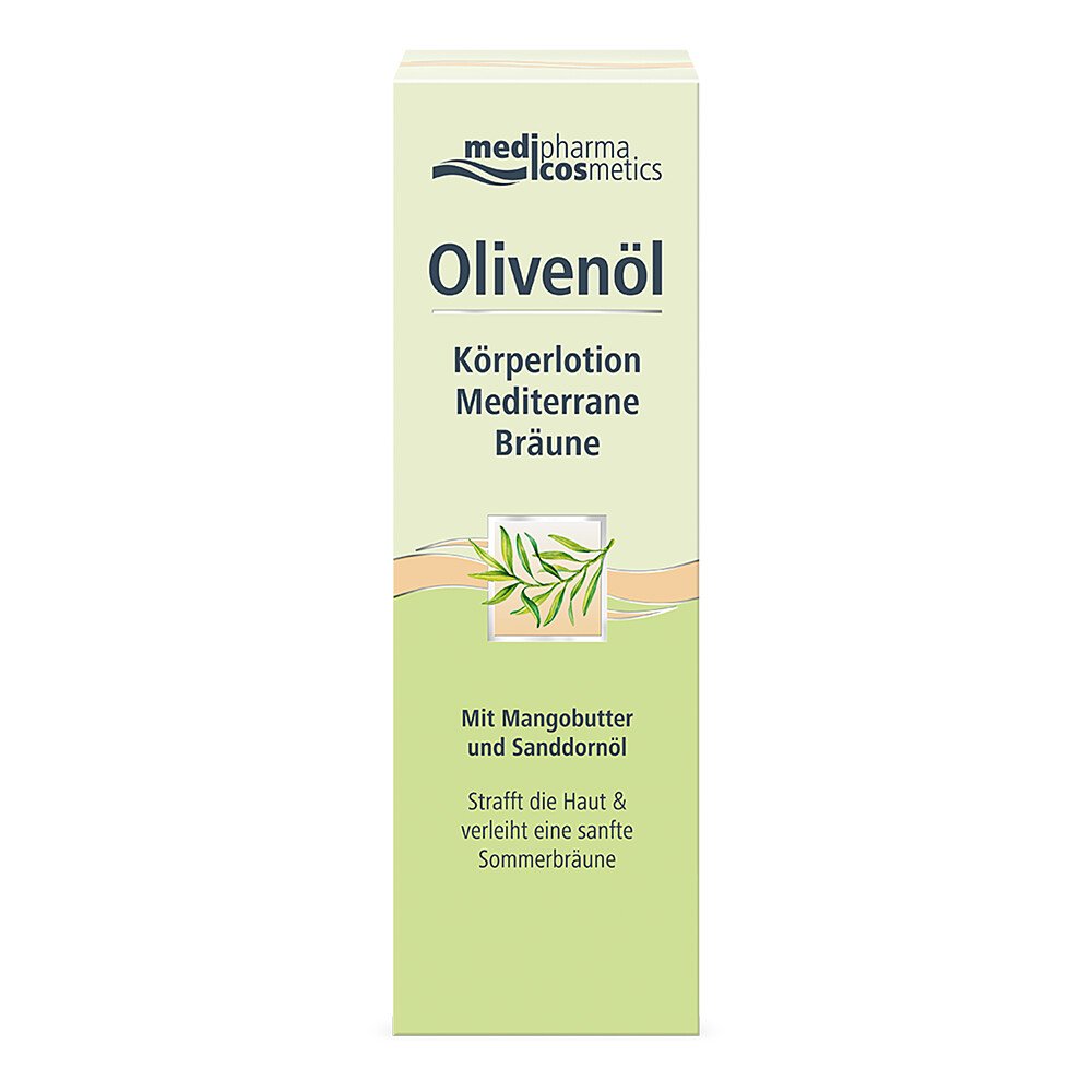 OlivenÃ¶l KÃ¶rperlotion Mediterrane BrÃ¤une