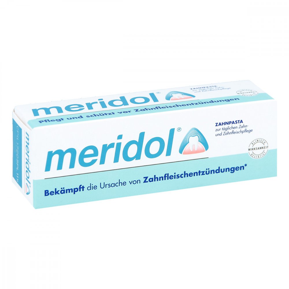 Meridol Zahnfleischschutz Zahnpasta gegen ZahnfleischentzÃ¼ndung