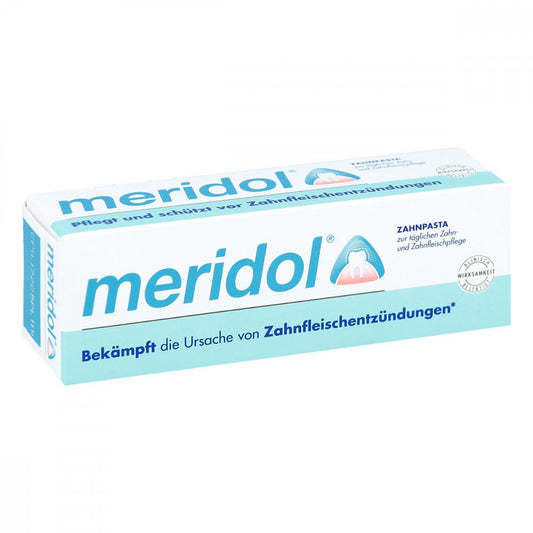 Meridol Zahnfleischschutz Zahnpasta gegen ZahnfleischentzÃ¼ndung