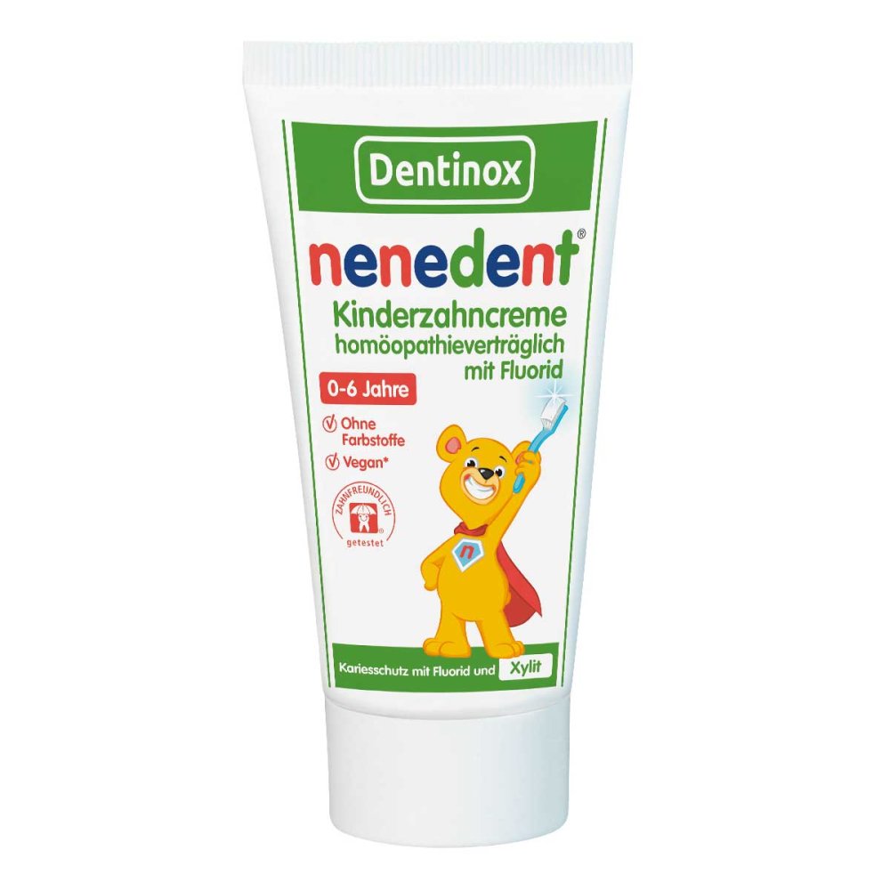 Nenedent Kinderzahncreme homÃ¶op.Vertr.m.Fluor.
