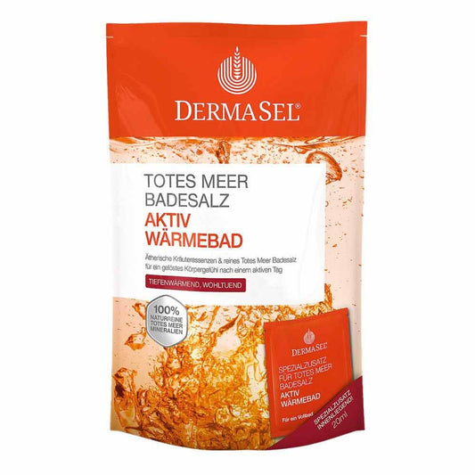 Dermasel Totes Meer Badesalz+Aktiv WÃ¤rme Spa