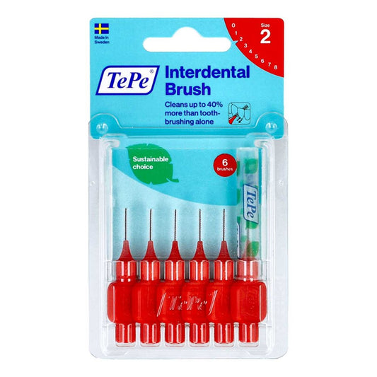Tepe InterdentalbÃ¼rste 0,5mm rot