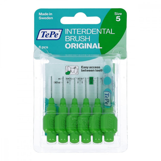 Tepe InterdentalbÃ¼rste 0,8mm grÃ¼n