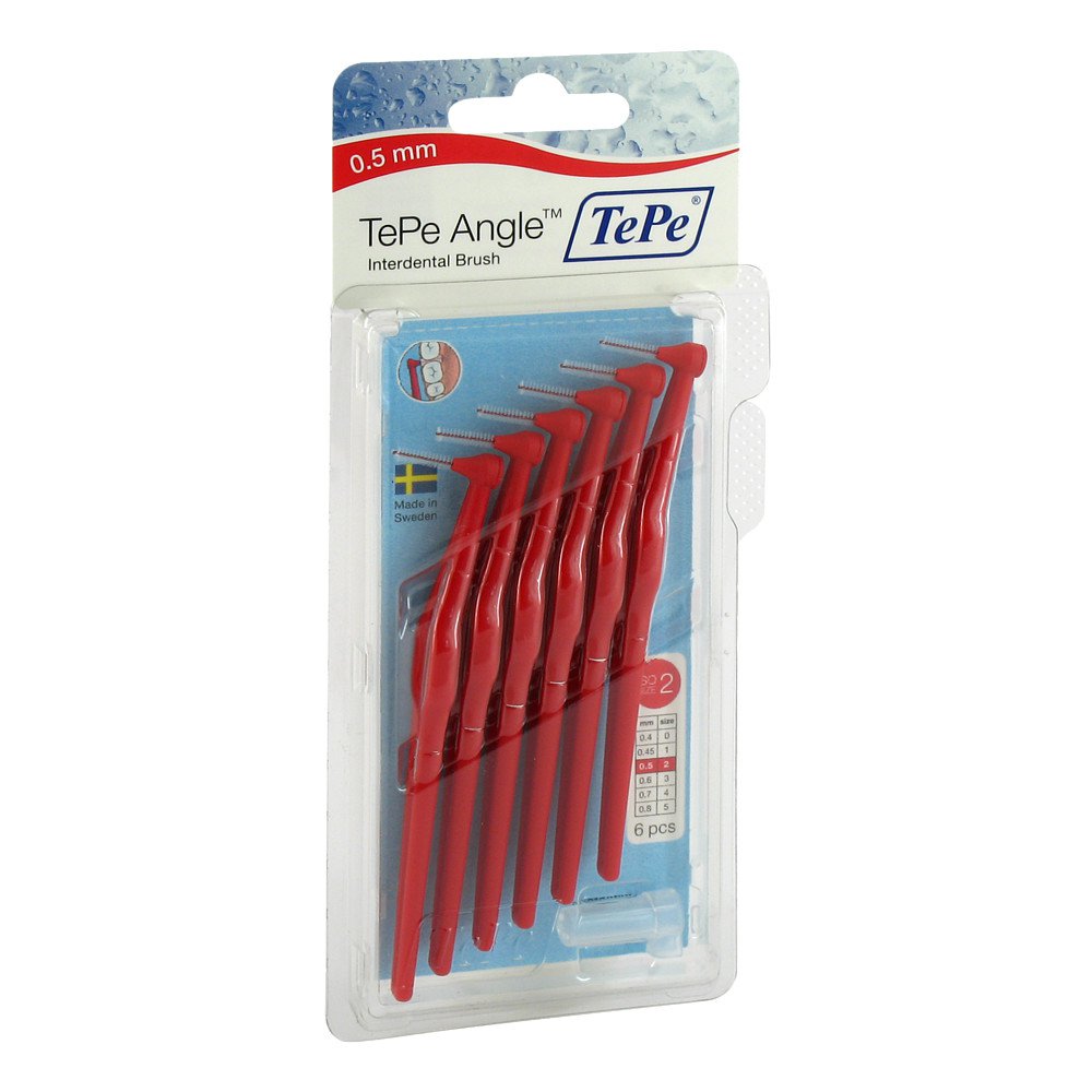 Tepe Angle InterdentalbÃ¼rste 0,5mm rot
