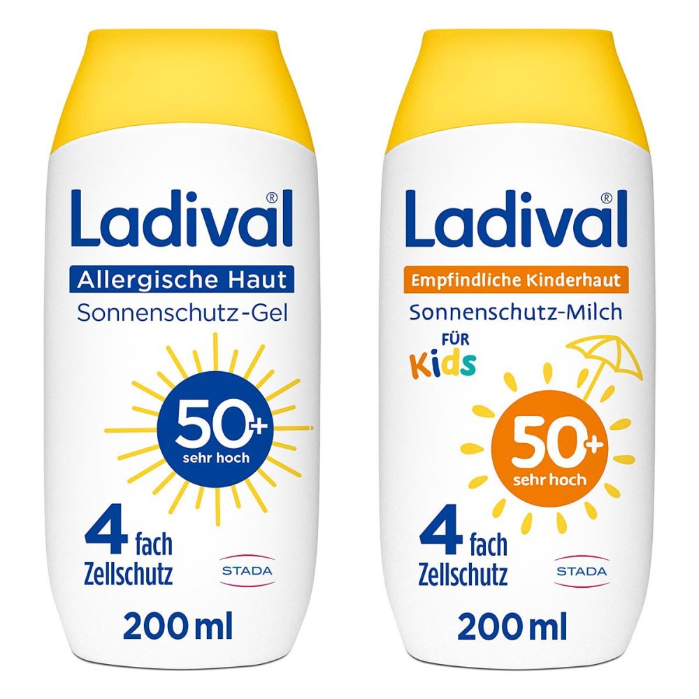 Ladival Sonnenschutz Familien-Paket LSF 50+