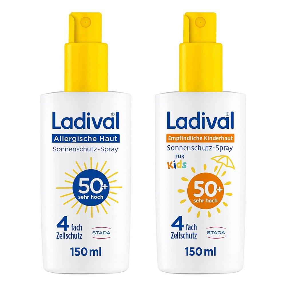 Ladival Sonnenschutzspray Familien-Paket LSF 50