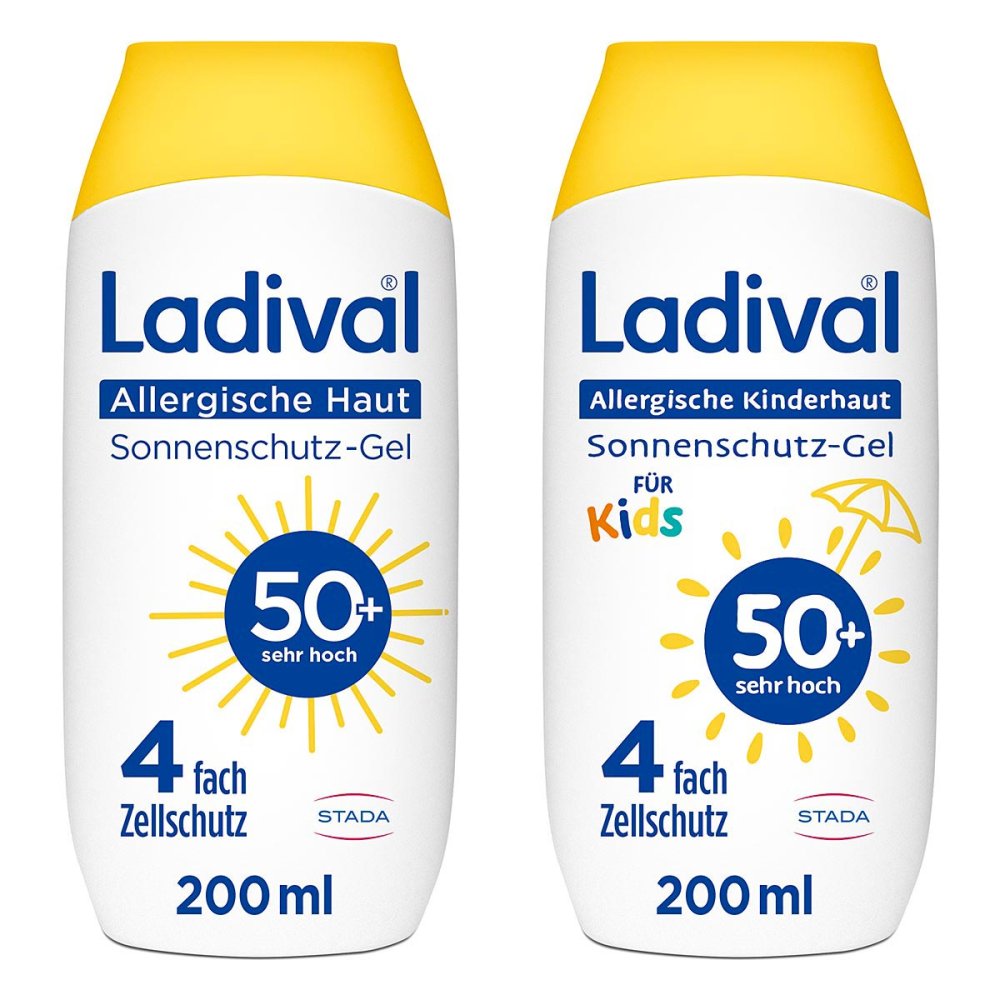 Ladival Familien-Paket Sonnenschutz allergische Haut LSF 50+
