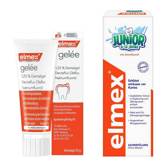 Kariesschutzpaket ab 6 Jahren inkl. elmex gelÃ©e und MundspÃ¼lung