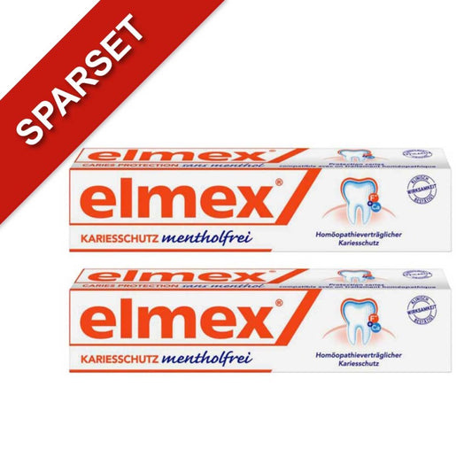 elmex Kariesschutz Zahnpasta mentholfrei ohne Ã¤therische Ãle