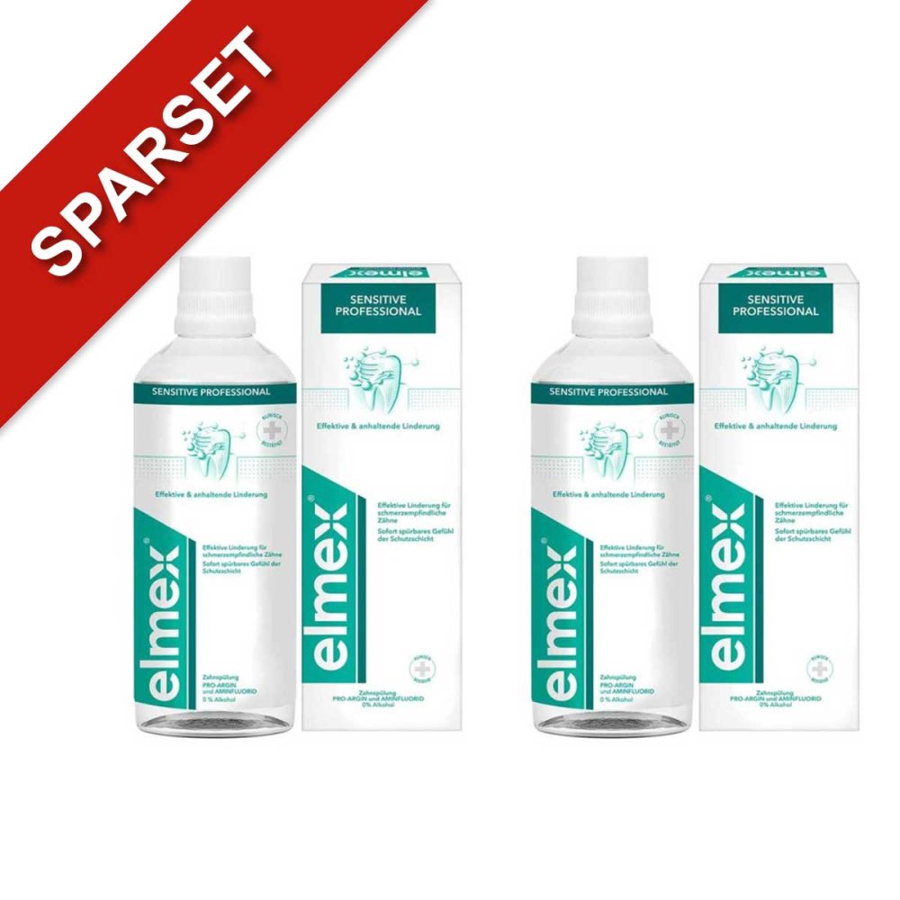 elmex Sensitive Professional MundspÃ¼lung zur Schmerzlinderung