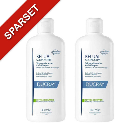 Ducray Doppelpack (Shampoo Fettige Schuppen)