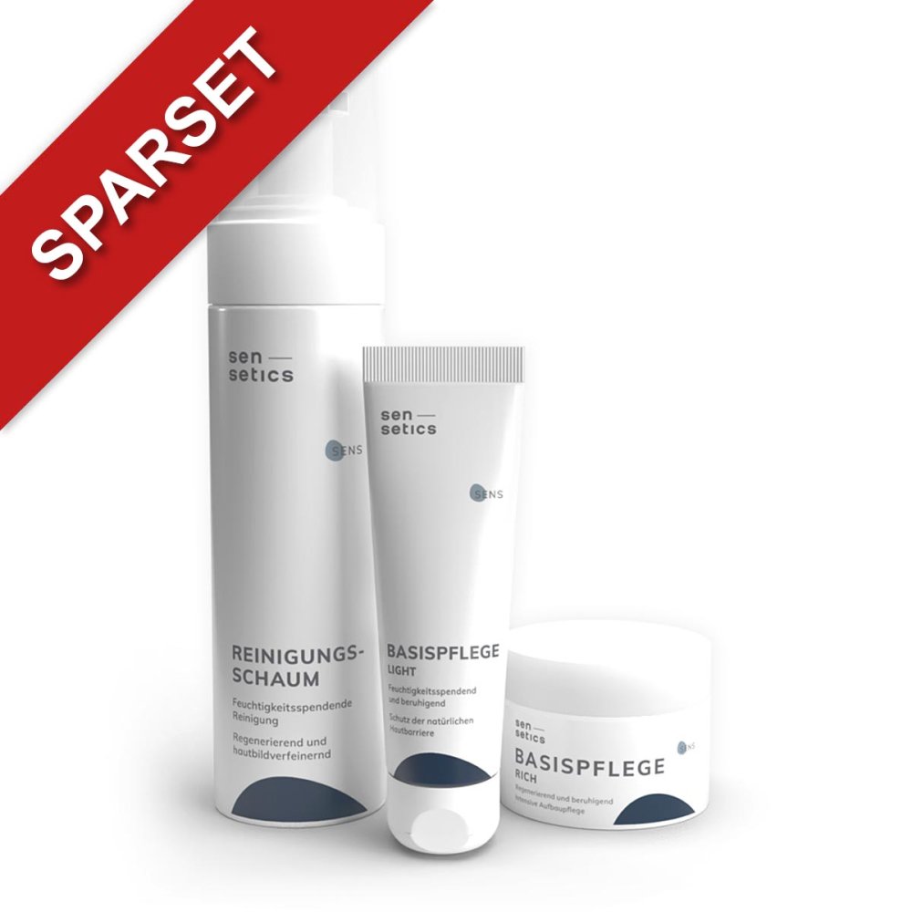 sensetics Set fÃ¼r empf. Haut: Reinigung + Feuchtigkeitspflege