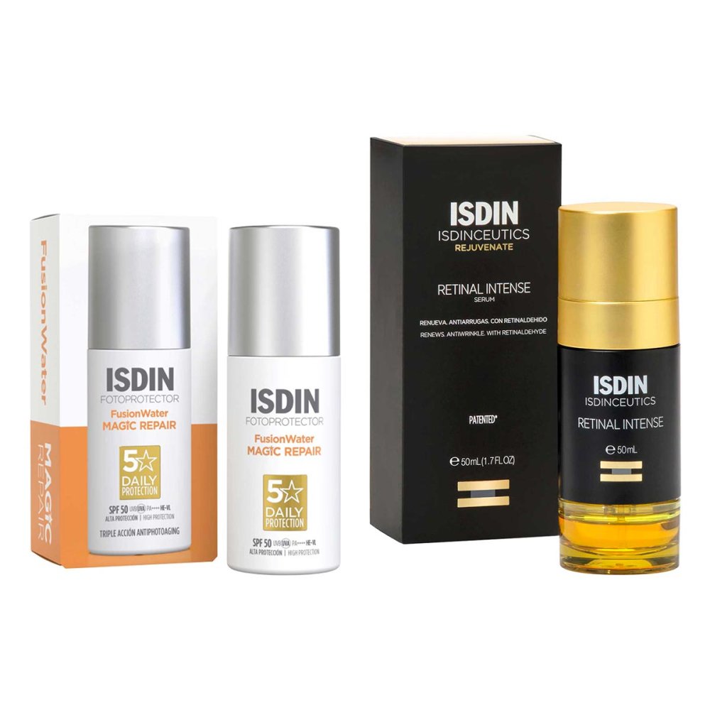ISDIN Anti-Falten Duo Retinal Serum + Anti-Aging Sonnencreme