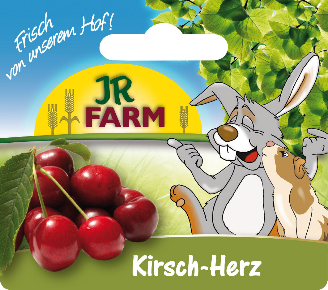 JR Farm Zähne Kirsch-Herz 85g