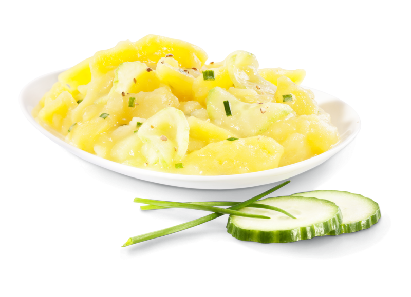 Kartoffelsalat mit Gurke