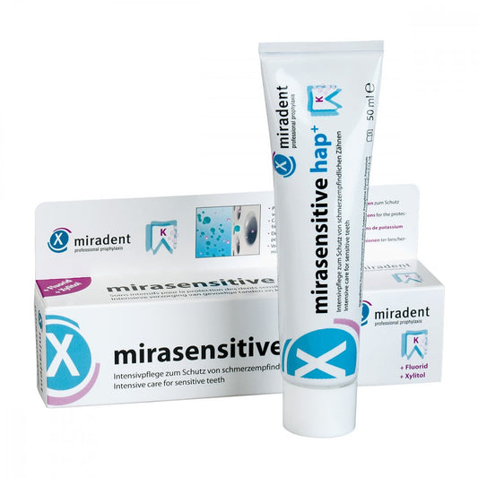 Miradent Zahncreme mirasensitive hap+