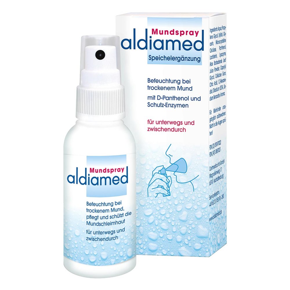 Aldiamed Mundspray zur SpeichelergÃ¤nzung