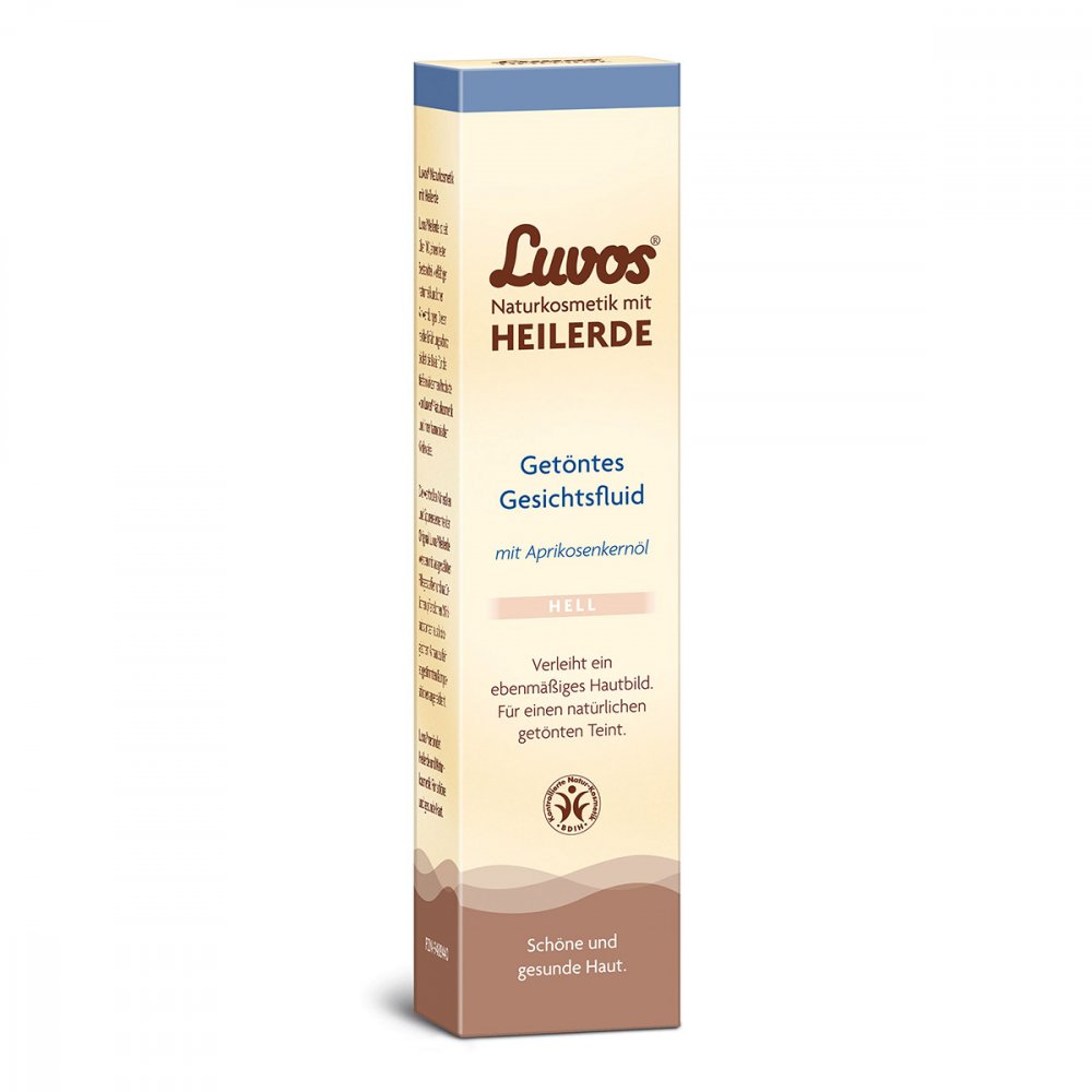 Luvos Naturkosmetik getÃ¶ntes Gesichtsfluid hell