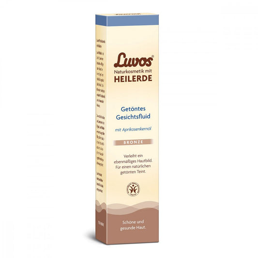 Luvos Naturkosmetik getÃ¶ntes Gesichtsfluid bronze