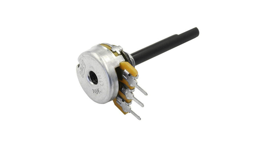 OMEG Drehpotentiometer 4mm stehend, linear 4,7 MOhm