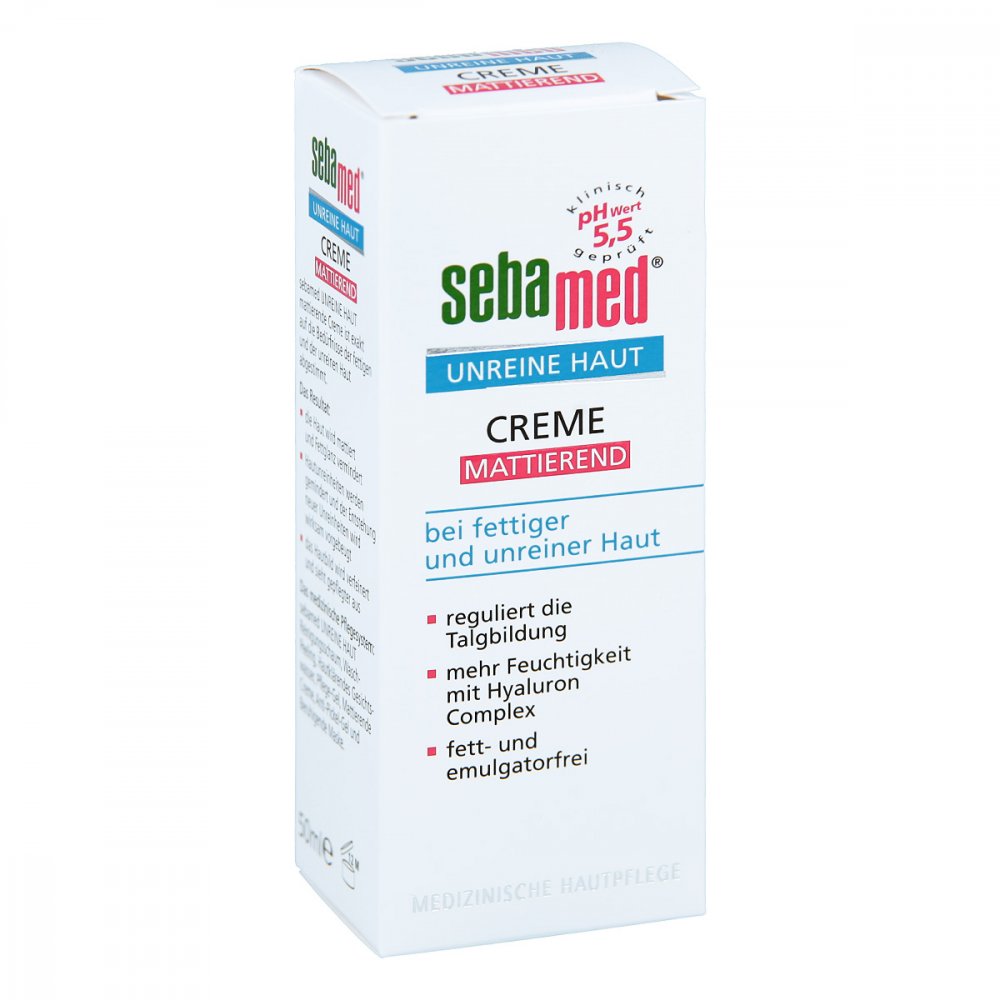 Sebamed Unreine Haut mattierende Creme