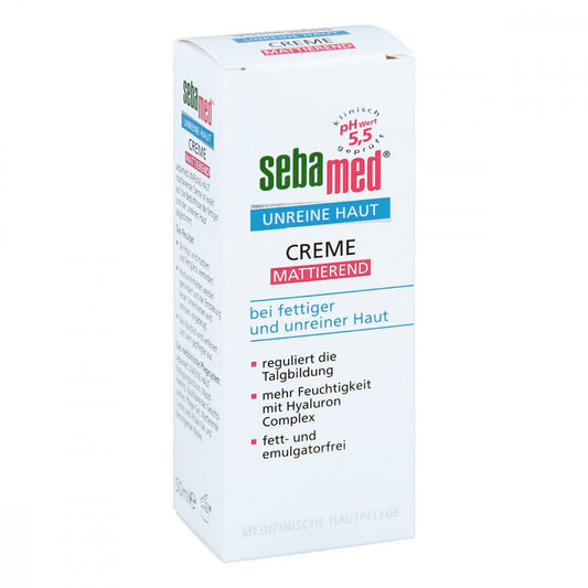 Sebamed Unreine Haut mattierende Creme