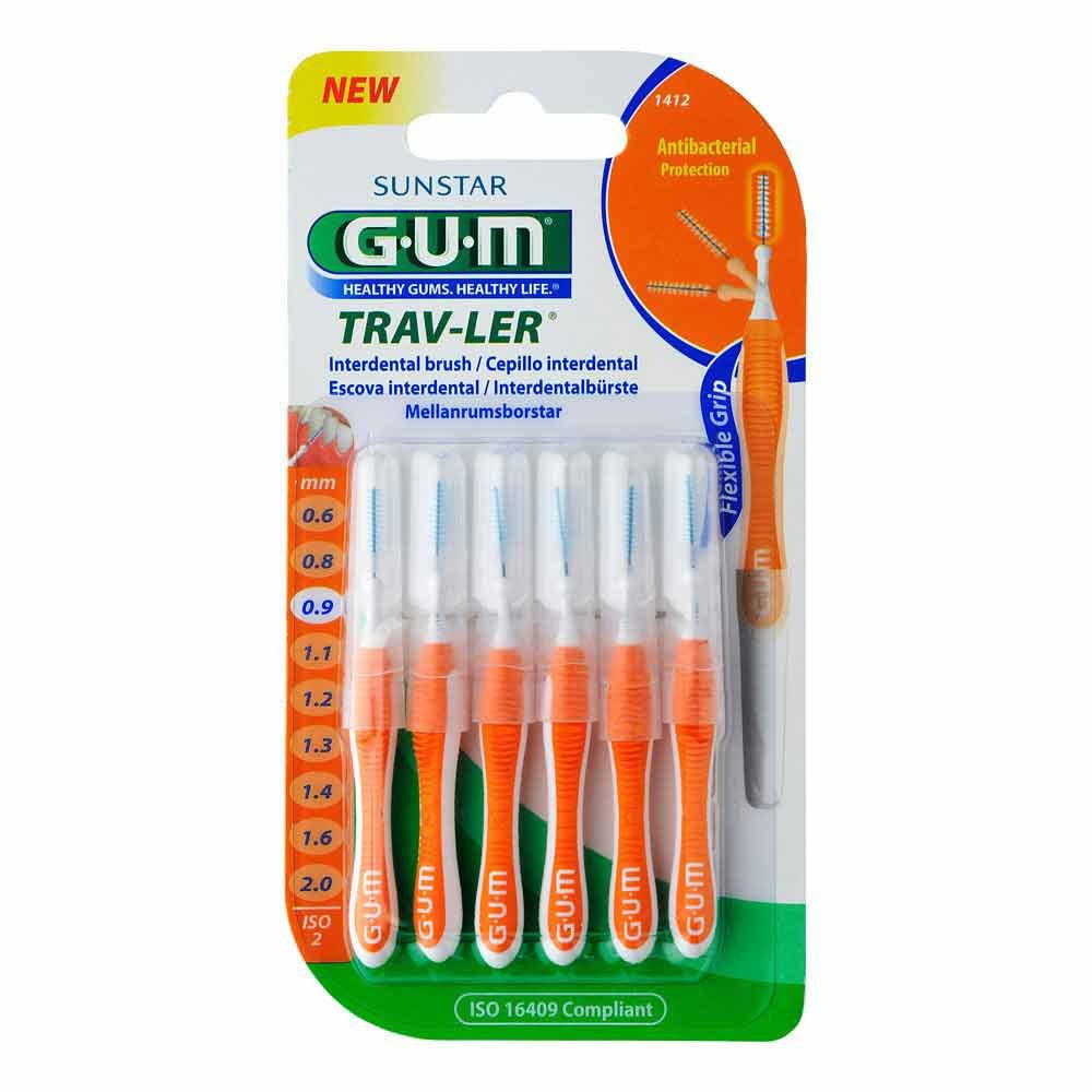 GUM TRAV-LER 0,9 mm orange (Kerze)