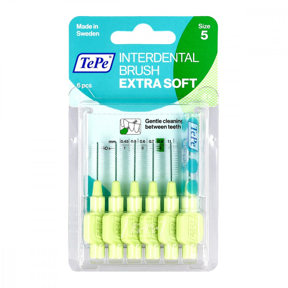 Tepe InterdentalbÃ¼rste x-weich 0,8mm