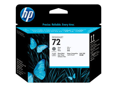 HP 72 Druckkopf grau und schwarz Vivera