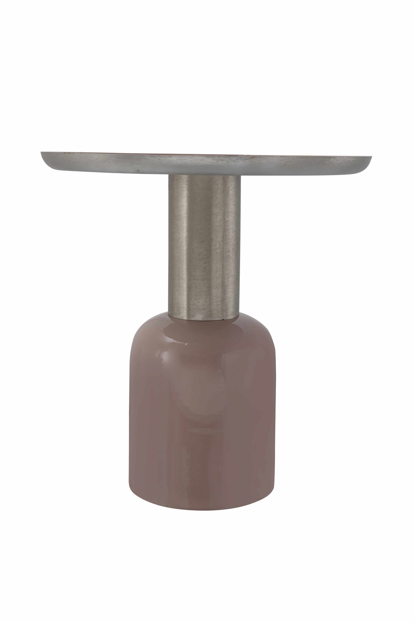 Beistelltisch Art Deco 725 Schwarz / Silber