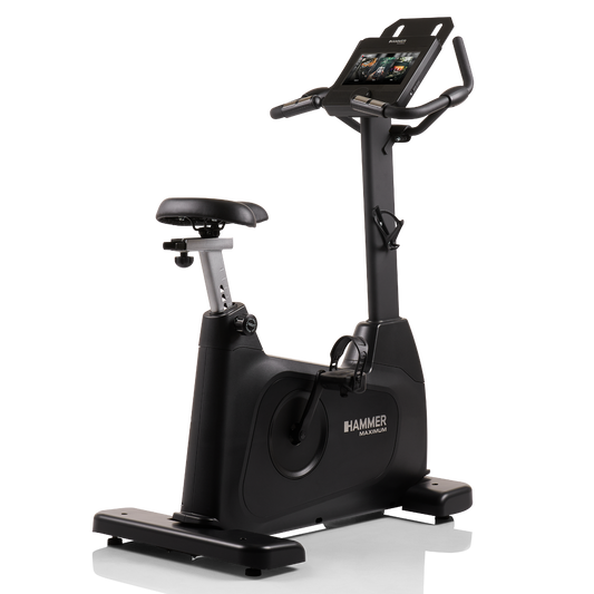 Ergometer UB 8000 '25 | Premium-Ergometer | 10.1"" Touchscreen | geräuschlose Induktionsbremse, wartungsfrei | Studioqualität, HAMMER MAXIMUM
