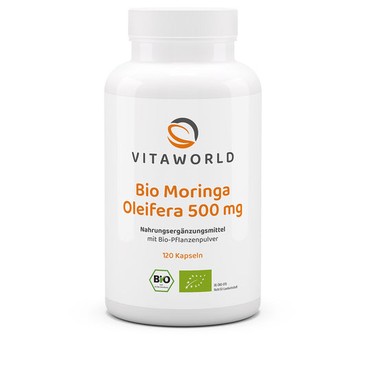 Moringa Oleifera 500 mg Bio (120 Kps)