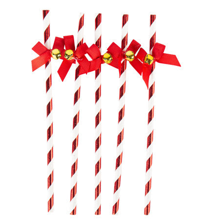 Weihnachtsstrohhalme