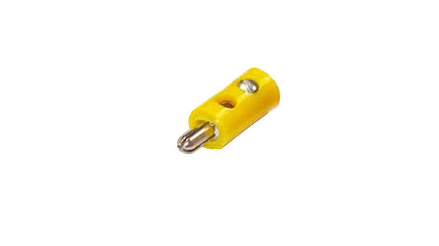 HO-Stecker 2,6 mm, gelb