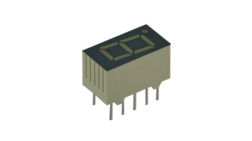 Kingbright 7-Segment-Anzeige SA36-11YWA gelb, 9 mm