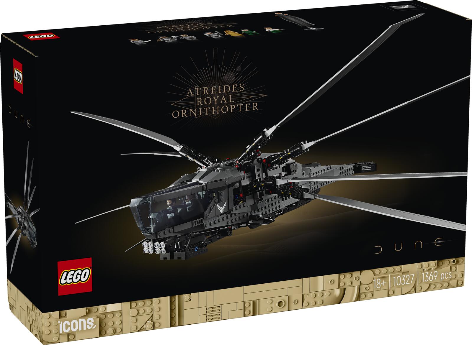 LEGO® Icons 10327 Dune Atreides Royal Ornithopter