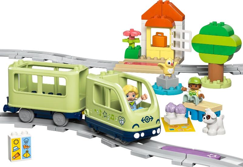 LEGO® DUPLO 10427 Town Interaktive Abenteuer-Eisenbahn