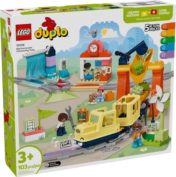 LEGO® DUPLO 10428 Town Große interaktive Eisenbahn