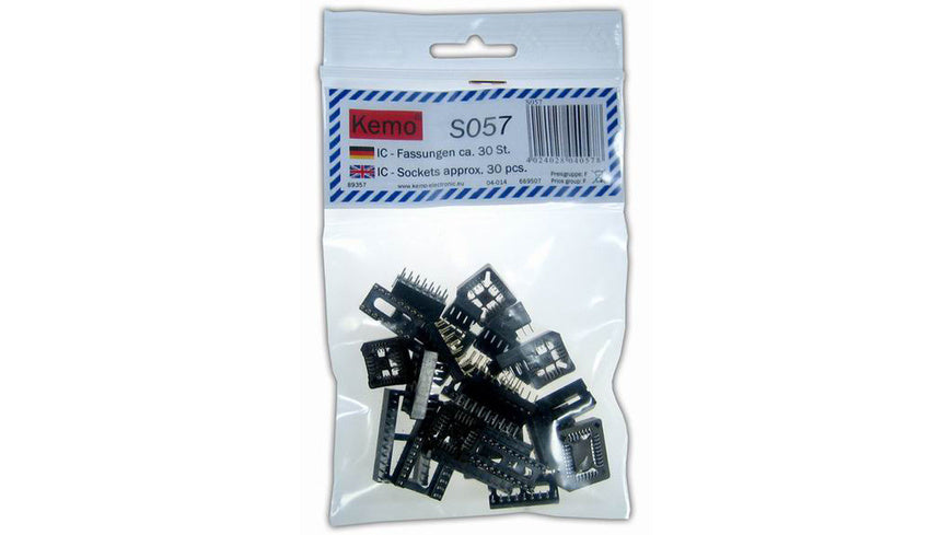 Kemo IC-Fassungen ca. 30 Stück S057
